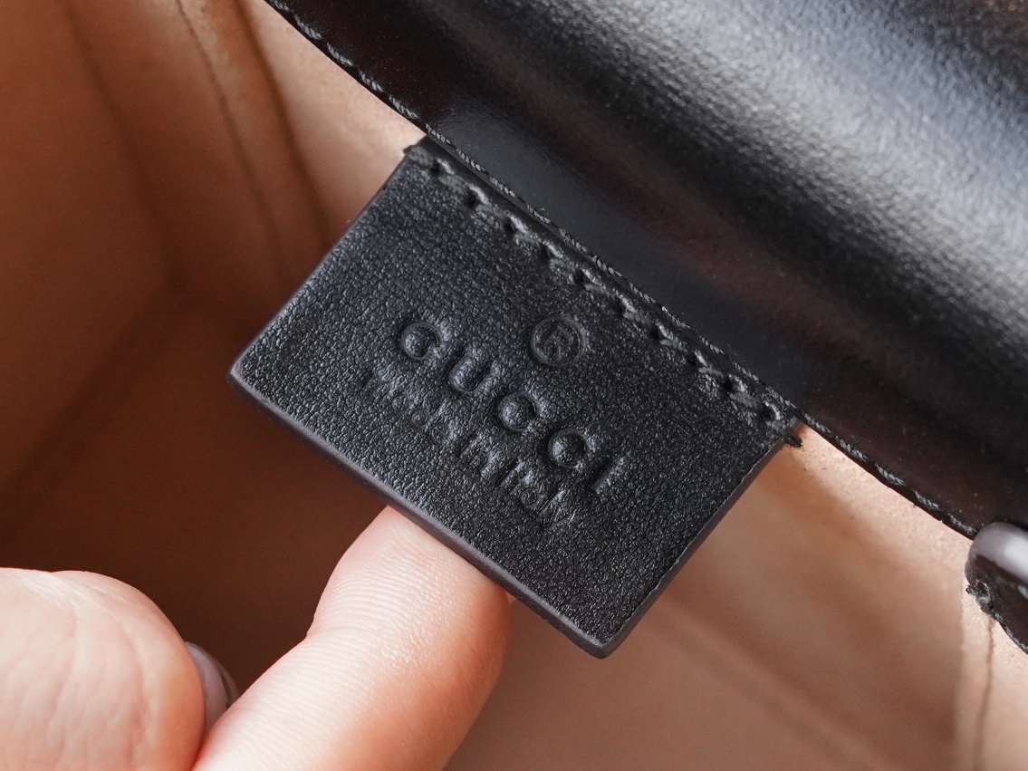 구찌 구찌 홀스빗 1955 미니백 블랙 625615 사이즈 11.5*17*4cm 상세 이미지 5