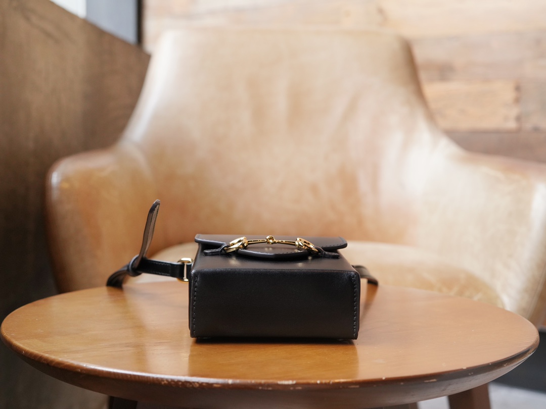 구찌 구찌 홀스빗 1955 미니백 블랙 625615 사이즈 11.5*17*4cm 상세 이미지 7