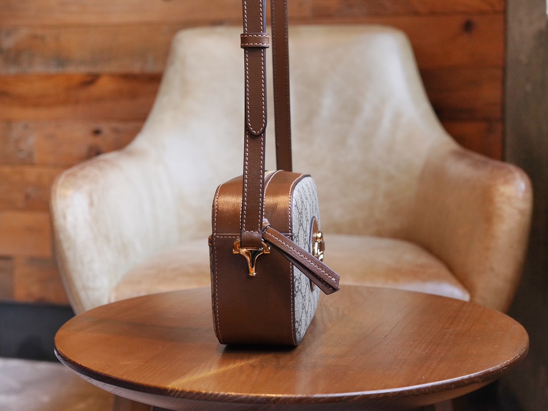 구찌 구찌 홀스빗 1955 크로스 숄더백 gg 슈프림 캔버스 760196 사이즈 20*13*6cm 상세 이미지 5