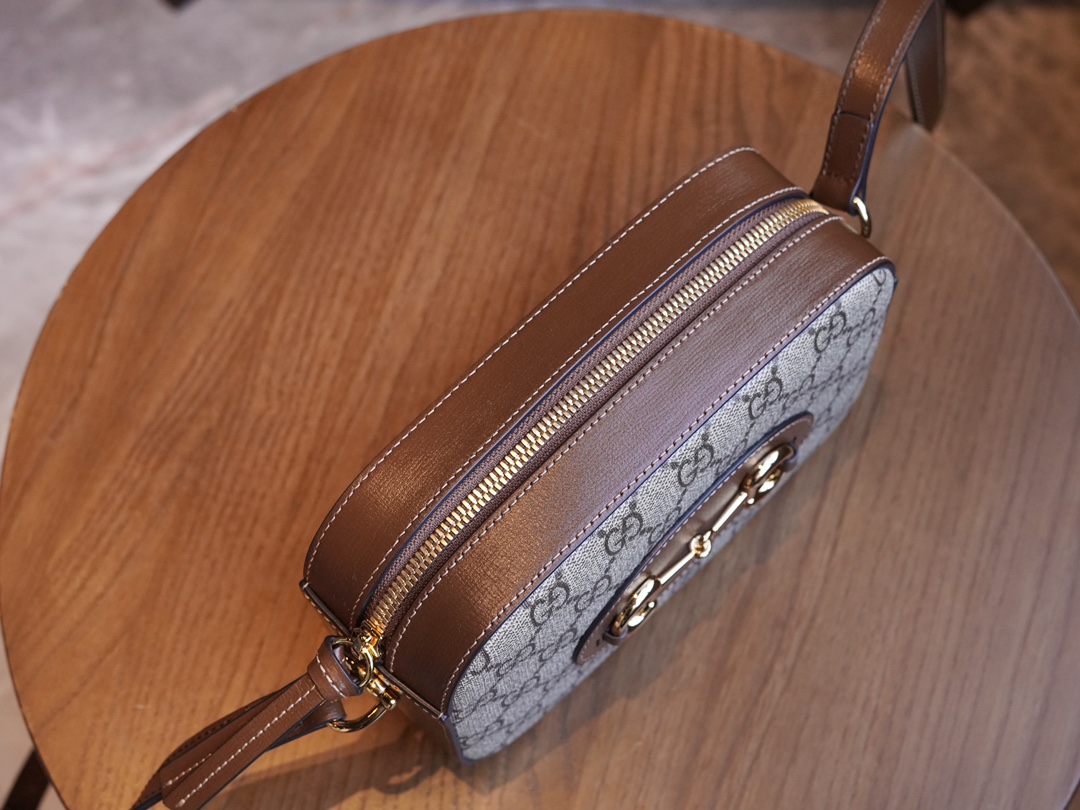 구찌 구찌 홀스빗 1955 크로스 숄더백 gg 슈프림 캔버스 760196 사이즈 20*13*6cm 상세 이미지 9