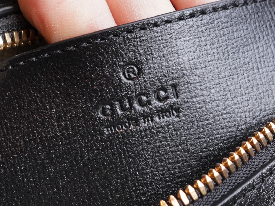 구찌 구찌 홀스빗 1955 크로스 숄더백 블랙 레더 760196 사이즈 20*13*6cm 상세 이미지 8