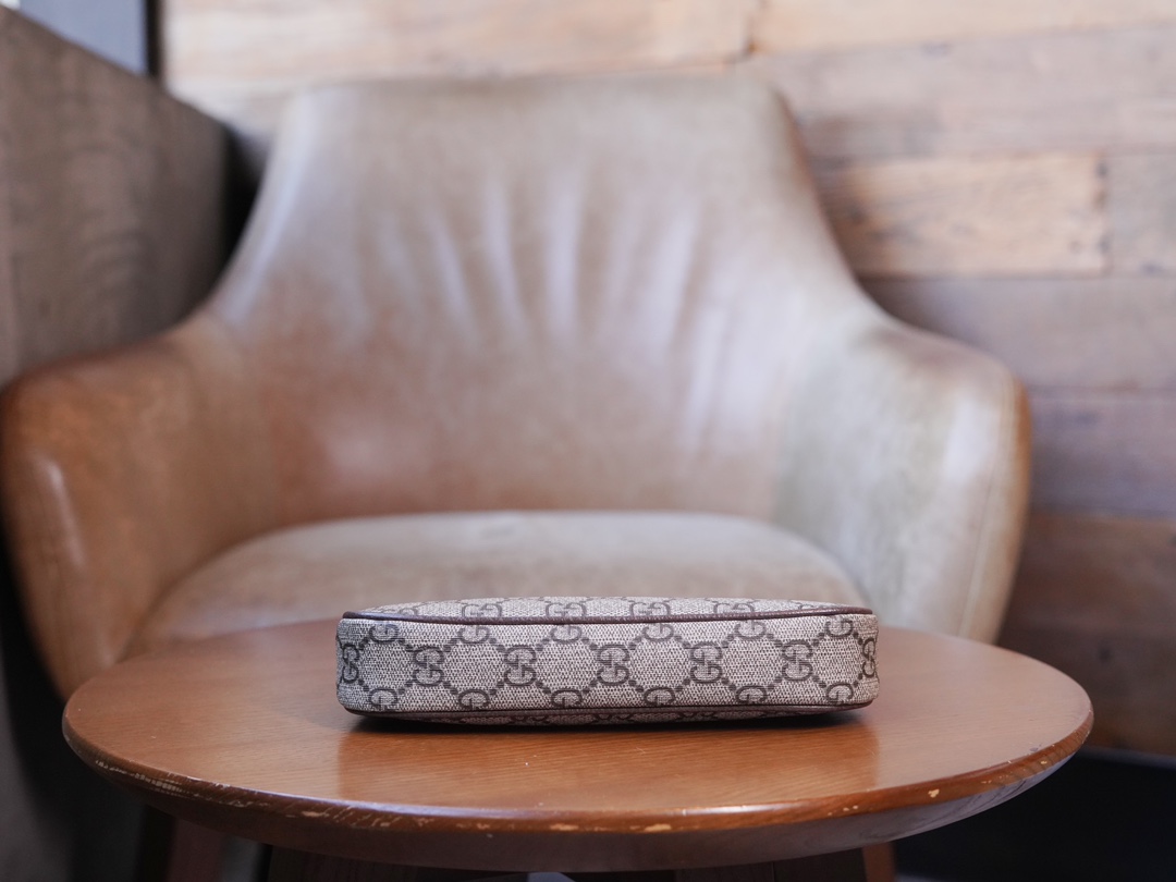 구찌 구찌 구찌 오피다아 스몰 핸드백 브라운 764960 사이즈 10*19*3cm 상세 이미지 5