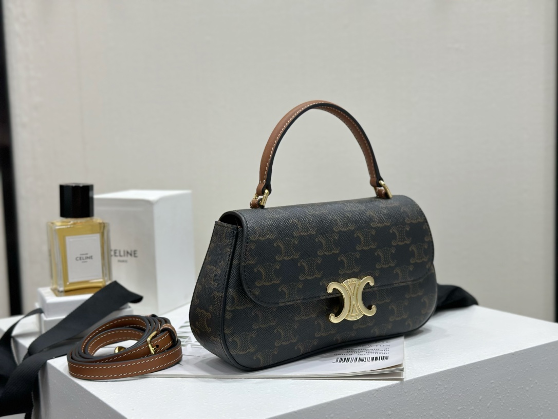 셀린느 셀린느 틴 롤라 토트백 탄 119533 20 x 11.5 x 5 cm 상세 이미지 3