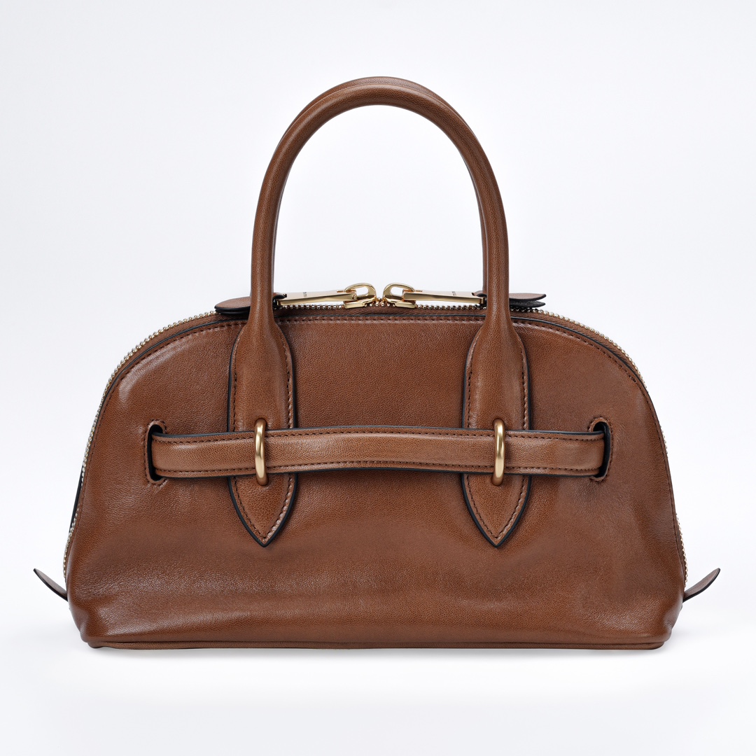 미우미우 미우미우 아벙츄어 미니 나파 레더 백 오크  상세 이미지 4