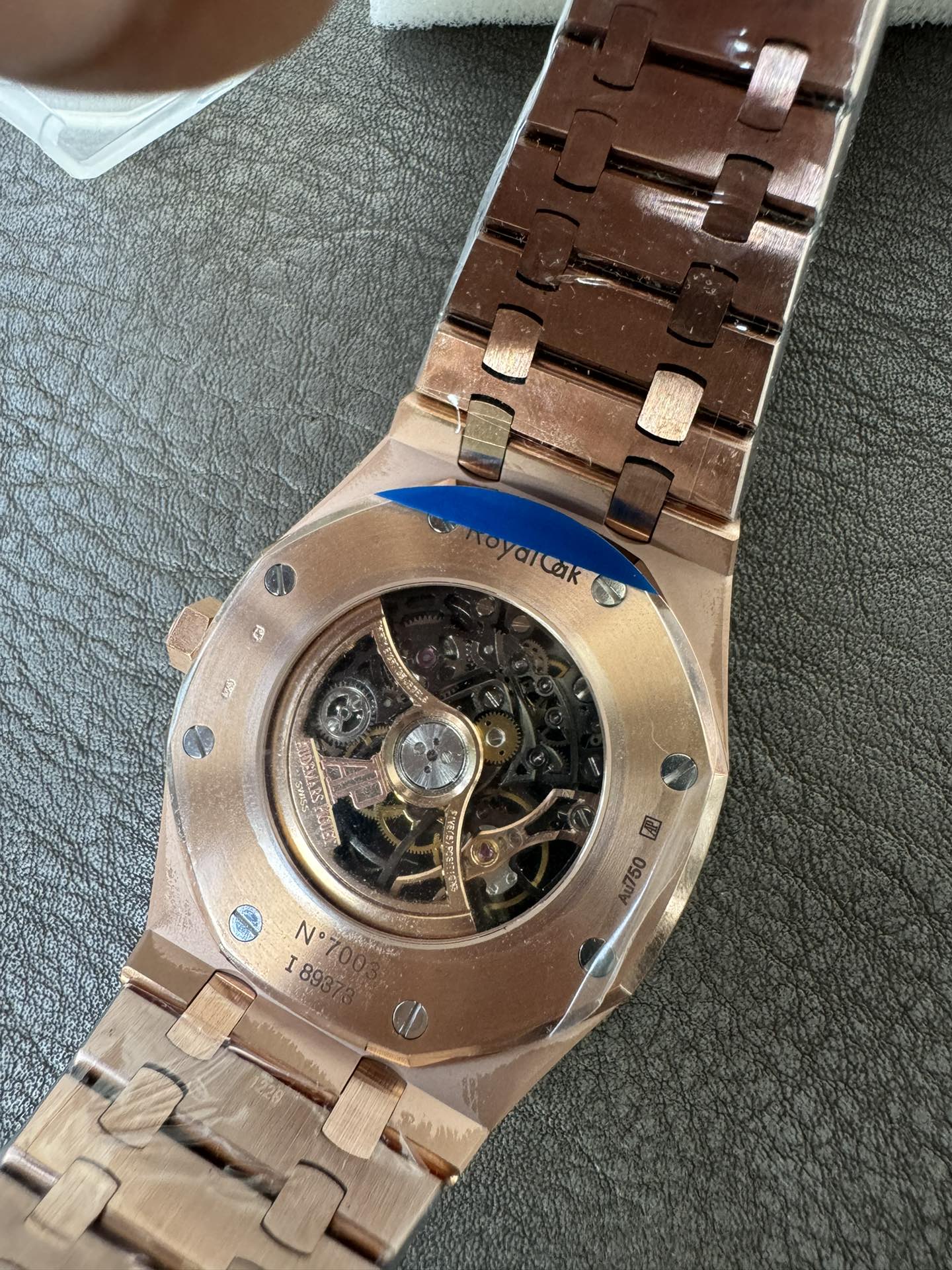 오데마피게 THB 공장 오데마피게 로열오크 더블 밸런스 휠 오픈워크 금통 15407OR.OO.1220OR.01 cal.3120무브먼트 상세 이미지 8