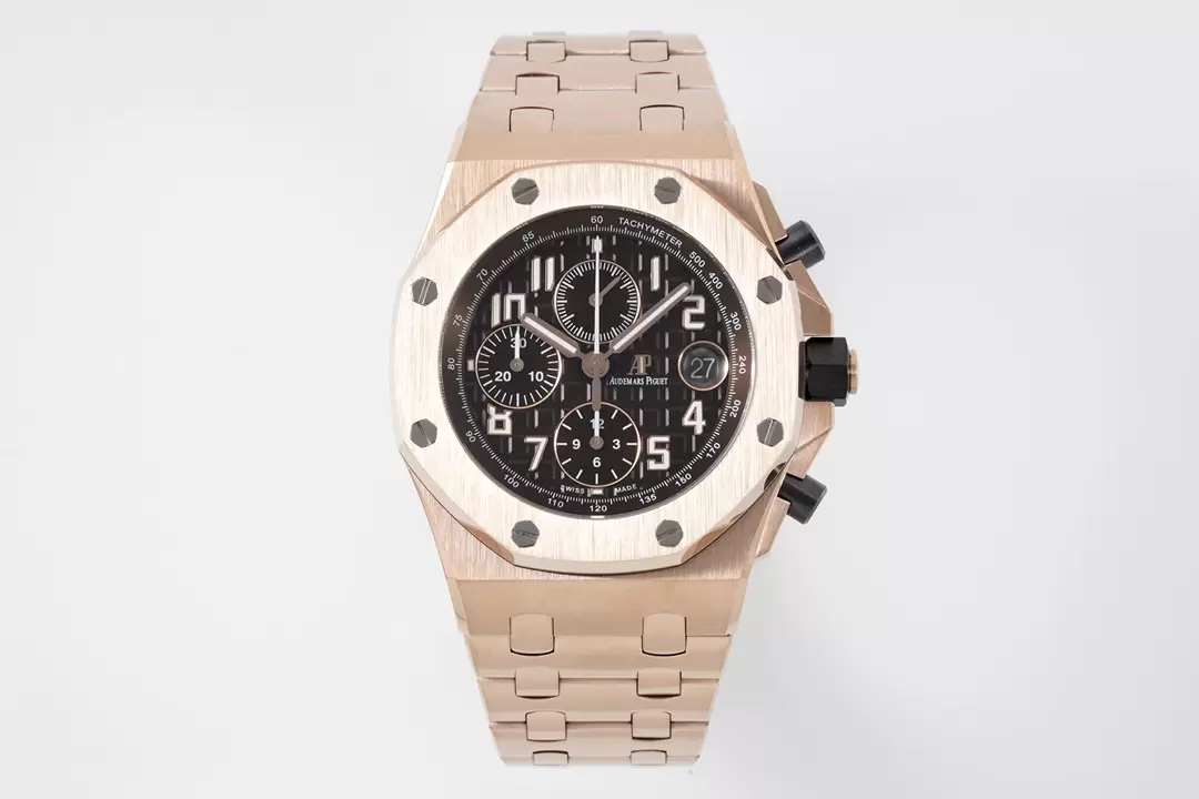 오데마피게 APF공장 오데마피게 로얄오크 오프쇼어 블랙 다이얼 로즈골드 금통 26470 Cal.3126 무브먼트 상세 이미지 1