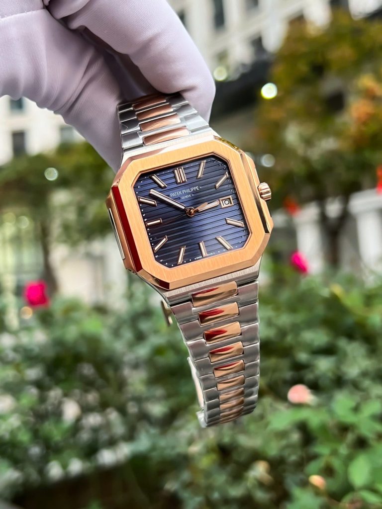 파텍필립 파텍필립 큐비투스 청판 다이얼 로즈골드 콤비 5821 Automatic – Super clone 상세 이미지 2