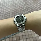 파텍필립 3K 공장 파텍필립 그린 다이얼 노틸러스 5711 1A-014 324SC 무브, 두께 8.3mm 상세 이미지 11