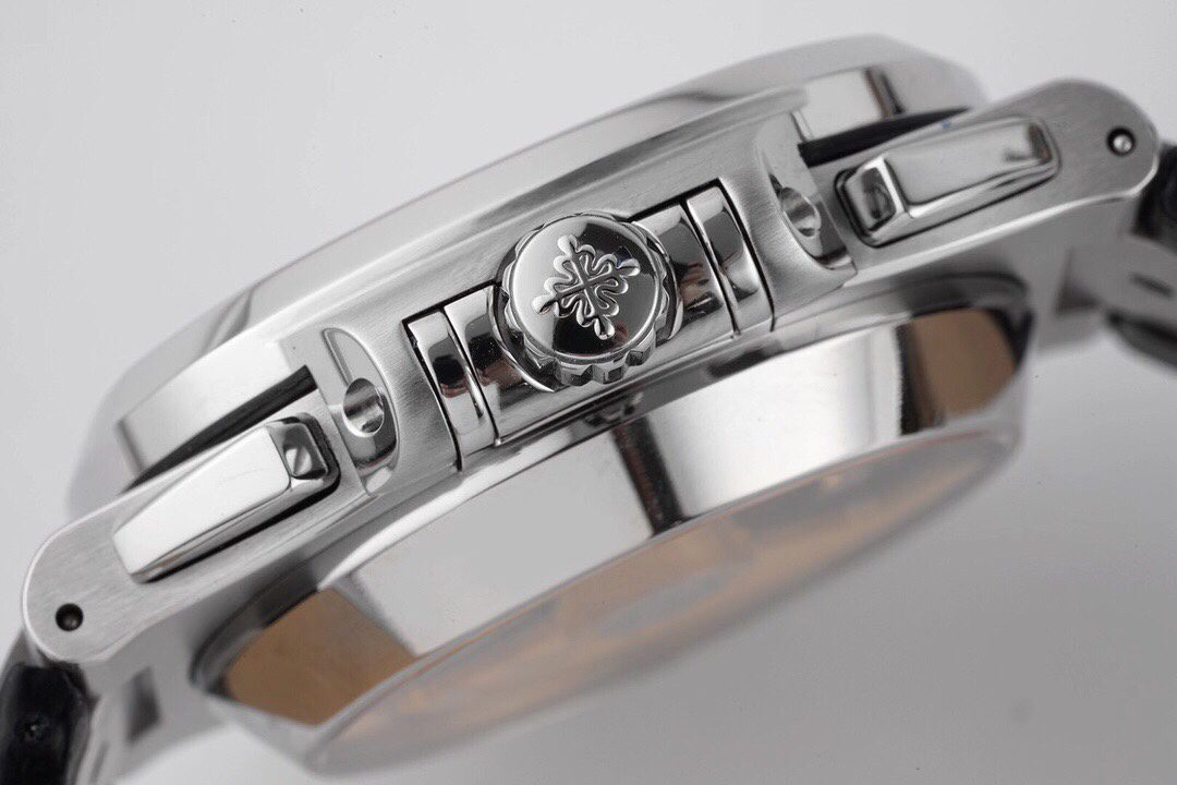 파텍필립 3K공장 파텍필립 노틸러스40주년 리미티드 에디션 청판 다이얼 가죽밴드 5980 PP.CH28-520 무브먼트 상세 이미지 7