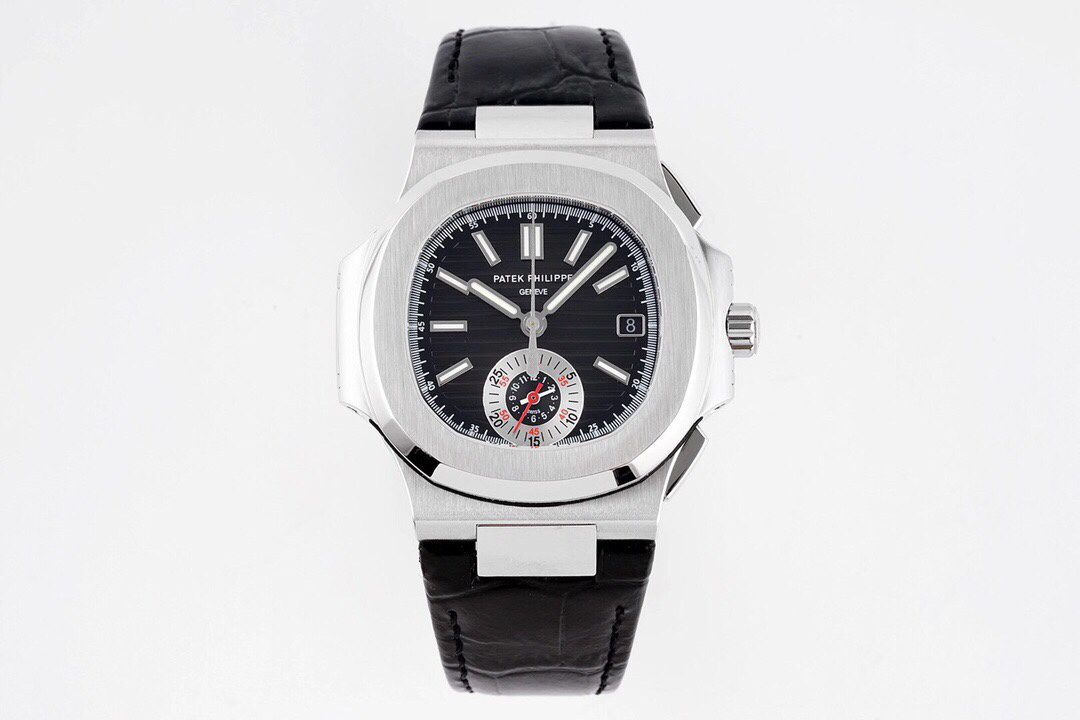 파텍필립 3K공장 파텍필립 노틸러스40주년 리미티드 에디션 블랙 다이얼 가죽밴드 5980 PP.CH28-520 무브먼트 상세 이미지 1