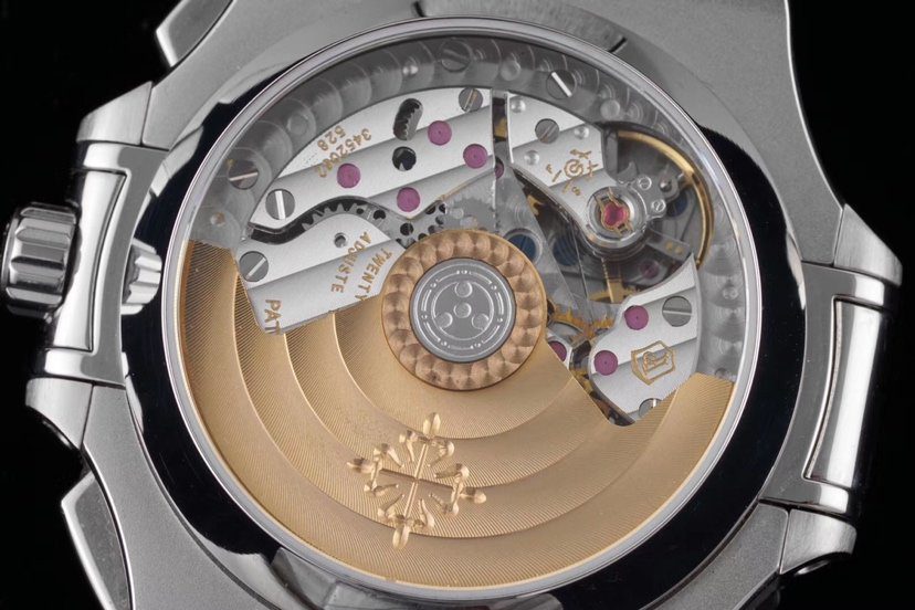 파텍필립 3K공장 파텍필립 노틸러스40주년 리미티드 에디션 청판 다이얼 40mm 5980 PP.CH28-520 무브먼트 상세 이미지 8