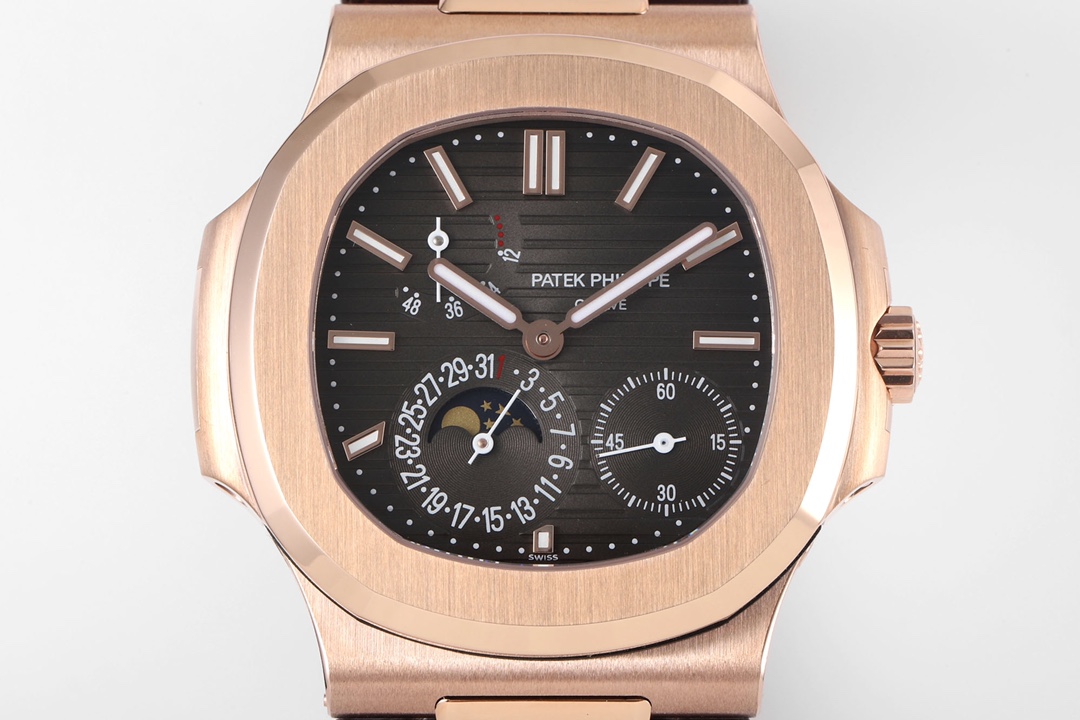 파텍필립 ZF공장 파텍필립 노틸러스 문페이즈 로즈 골드 5712R-001 최상급 퀄리티, 정품 대비 99% 상세 이미지 2