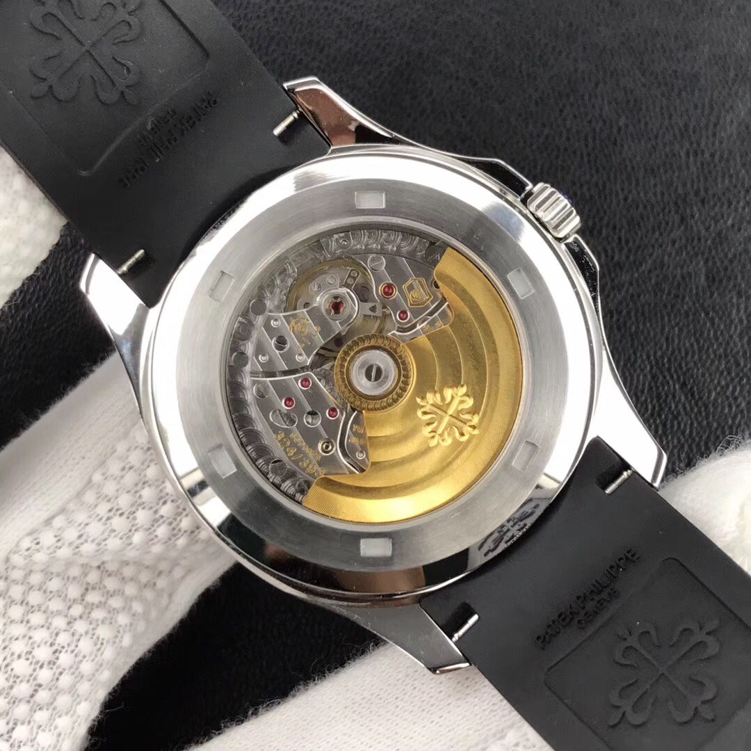 파텍필립 ZF공장 파텍필립 아쿠아넛 5167 스틸 검판 러버밴드 Cal.324 무브, 두께 8.6mm 상세 이미지 7