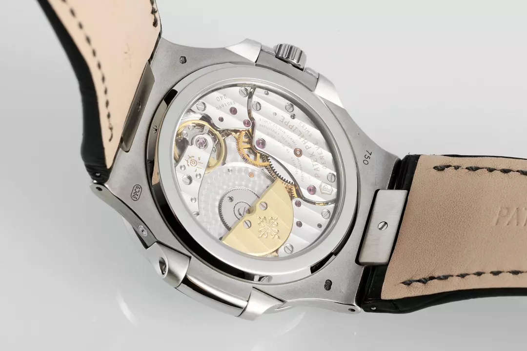 파텍필립 PPF공장 파텍필립 노틸러스 문페이즈 청판 다이얼 다이아 베젤 5712 PP240 무브먼트 상세 이미지 8