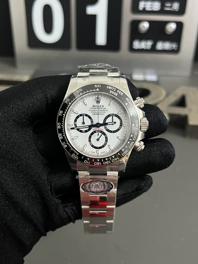 BT공장 롤렉스 코스모그래프 세라믹 데이토나 화이트 다이얼 126500 상세 이미지 2