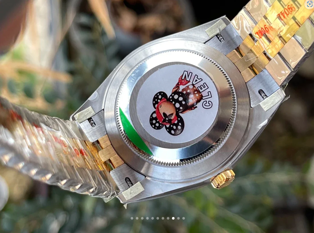 클린공장 롤렉스 데이트저스트 그레이 로만다이얼 콤비 쥬빌 41mm 126333 상세 이미지 6