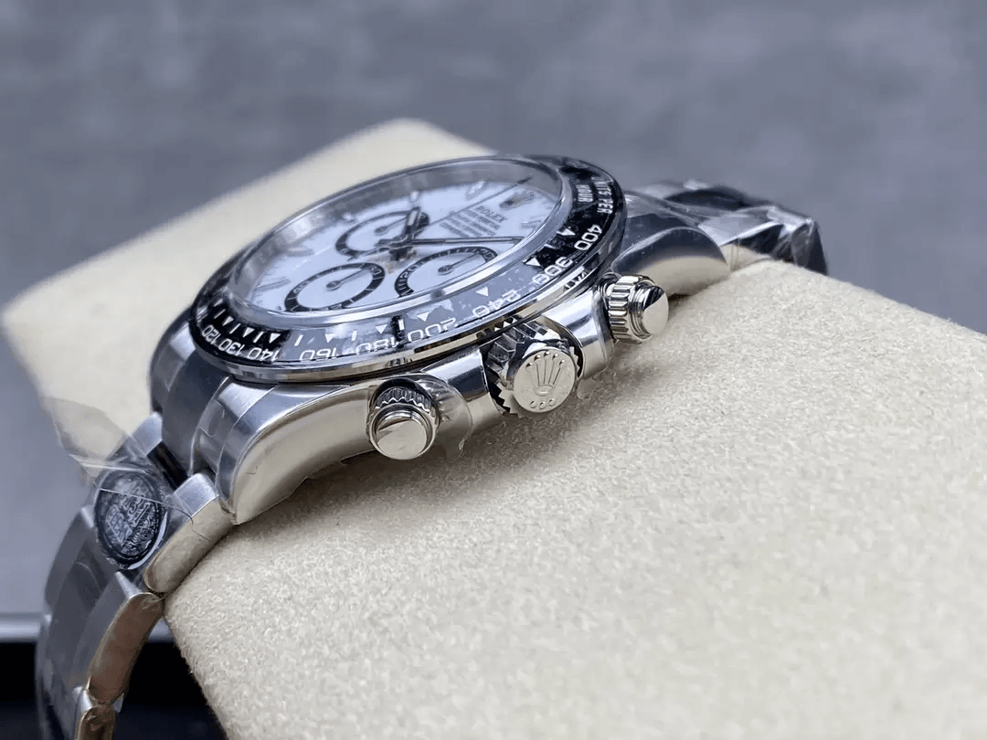 클린공장 롤렉스 데이토나 크로노그래프 팬더 화이트 다이얼 바인덱스 세라믹베젤 SS 브레이슬릿 40mm 126500 상세 이미지 7