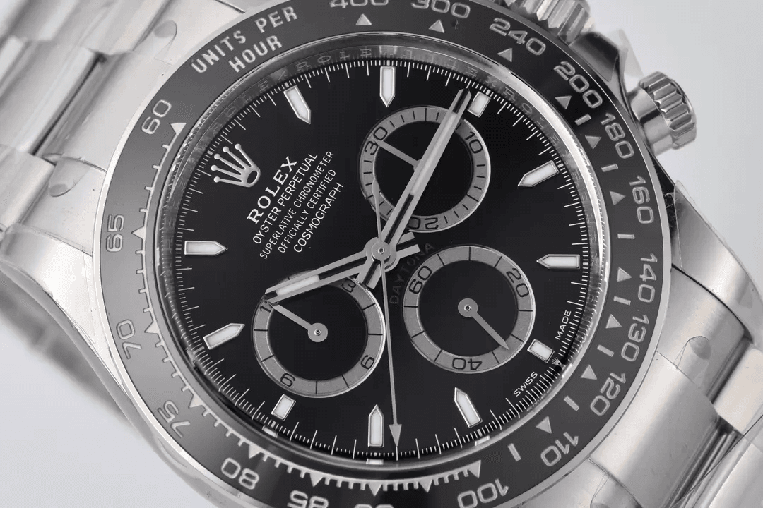 클린공장 롤렉스 데이토나 크로노그래프 블랙 다이얼 바인덱스 세라믹베젤 SS 브레이슬릿 40mm 126500 상세 이미지 2
