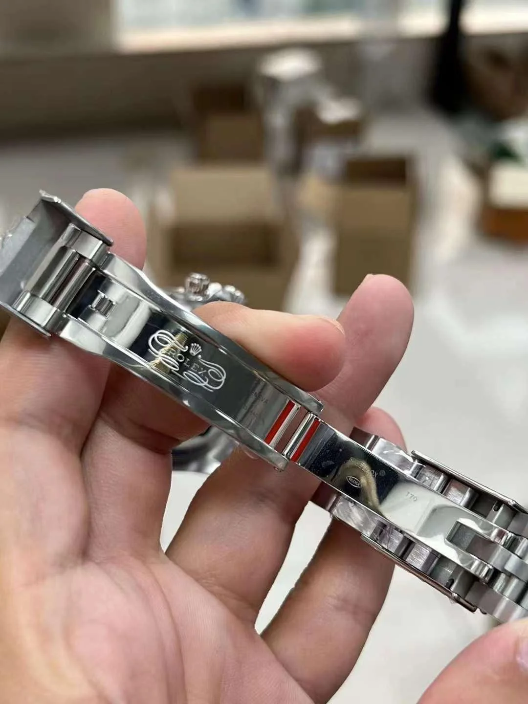 BT공장 롤렉스 코스모그래프 세라믹 데이토나 블랙 다이얼 126500 상세 이미지 8