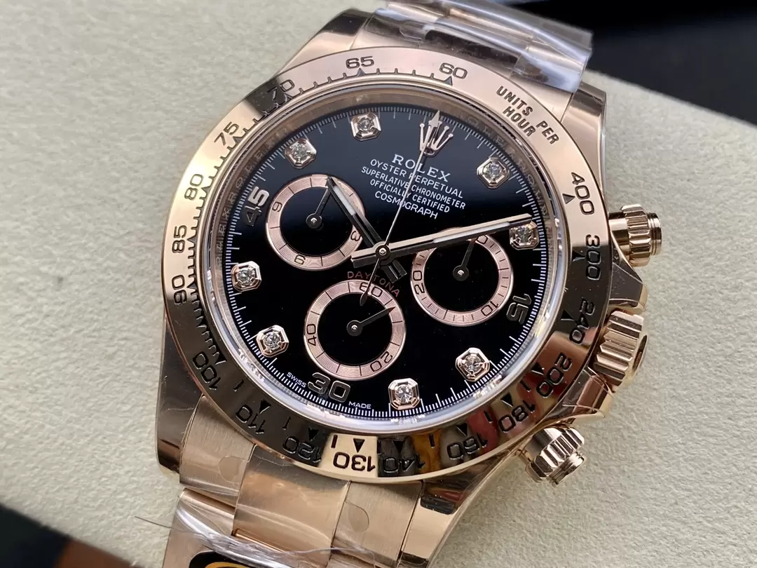 BT공장 롤렉스 데이토나 블랙 8P 다이얼 로즈골드 골드 금통 116505 상세 이미지 4