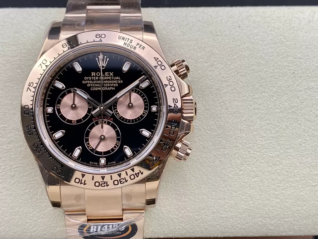 BT공장 롤렉스 데이토나 블랙 다이얼 로즈골드 골드 금통 116505 상세 이미지 2