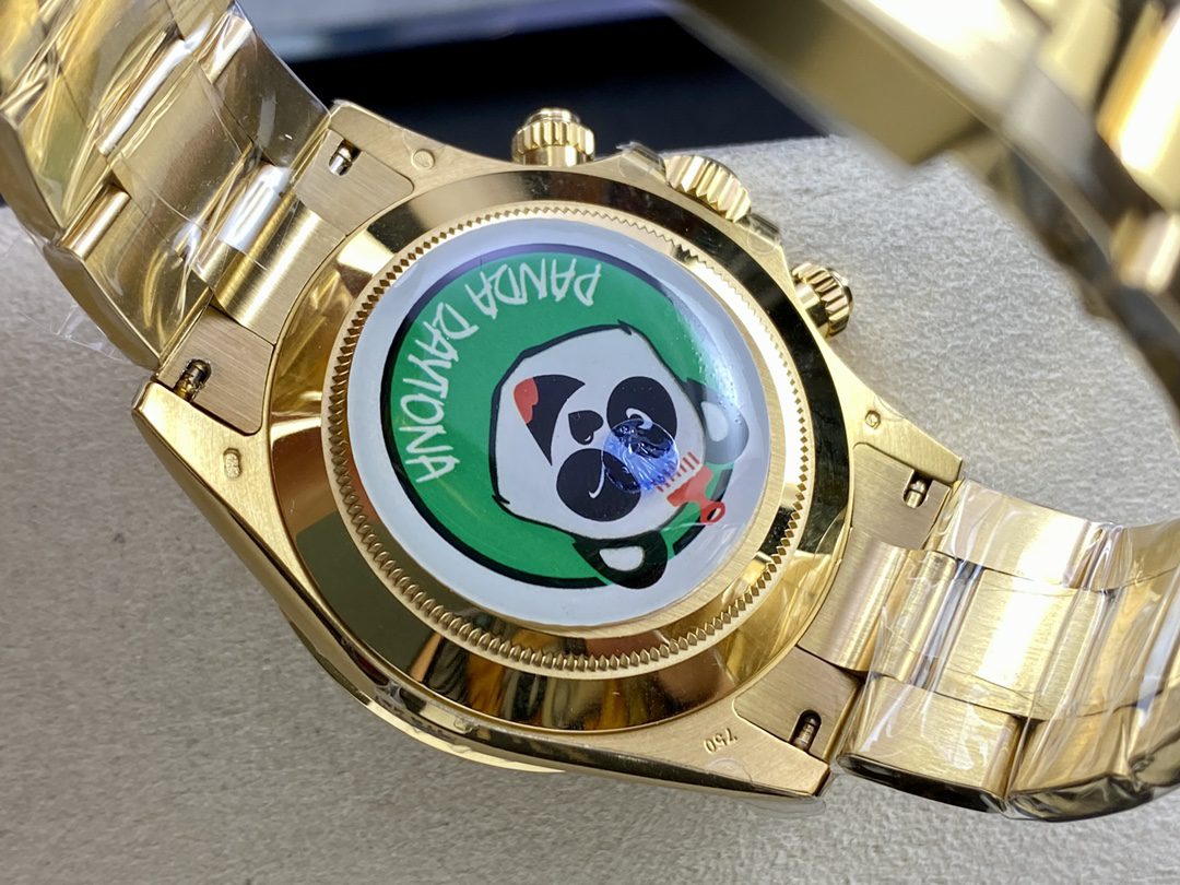 BT공장 롤렉스 데이토나 샴폐인 팬더 다이얼 옐로우 골드 금통 116508 상세 이미지 9