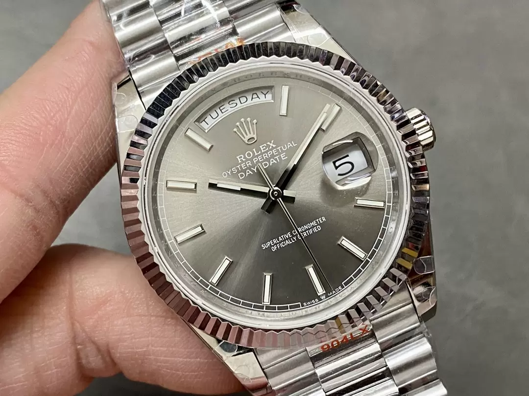 GM공장 V3 롤렉스 데이데이트 그레이 다이얼 40mm 228236 상세 이미지 4
