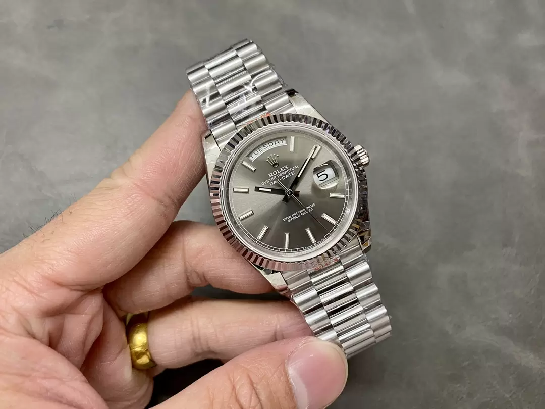GM공장 V3 롤렉스 데이데이트 그레이 다이얼 40mm 228236 상세 이미지 6