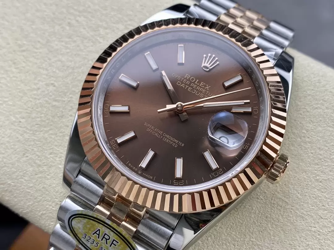 ARF공장 롤렉스 데이저스트 브라운 다이얼 콤비 쥬빌레 41mm 126331-001 상세 이미지 4