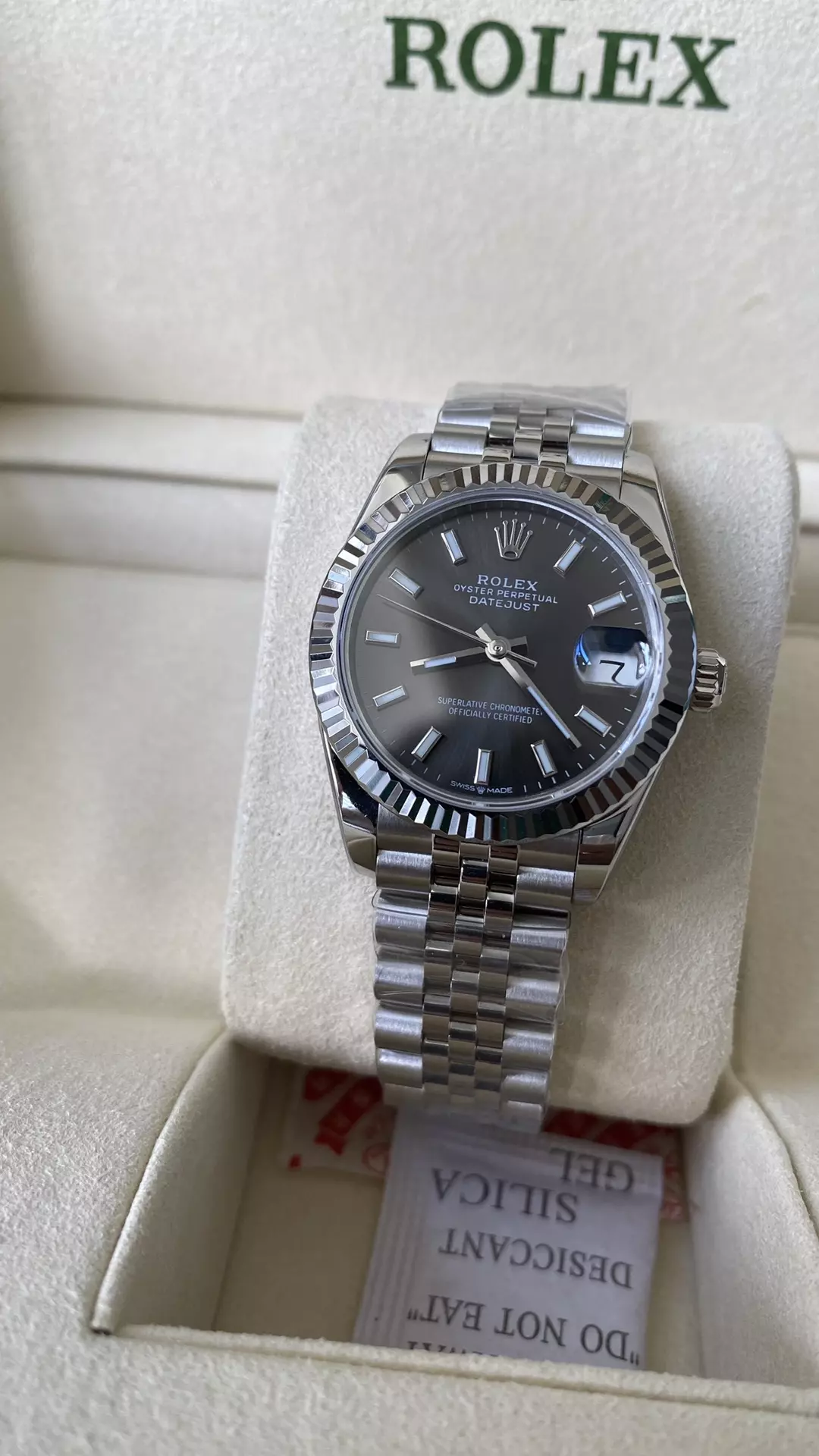 A+공장 롤렉스 데이저스트 그레이 다이얼 31mm m278384rbr 상세 이미지 5