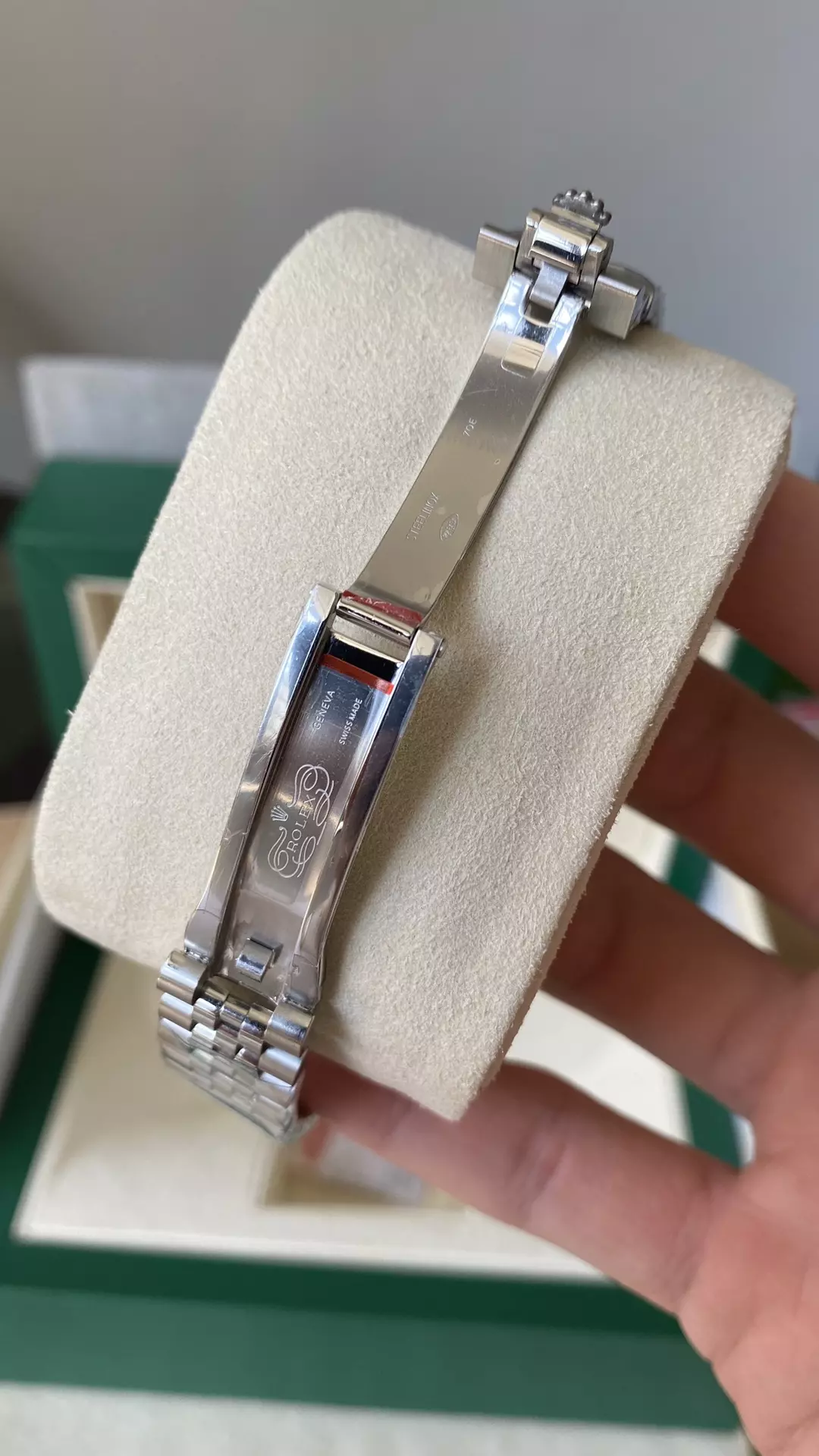 A+공장 롤렉스 데이저스트 그린 다이얼 다이아 베젤 콤비 31mm m278384rbr 상세 이미지 9