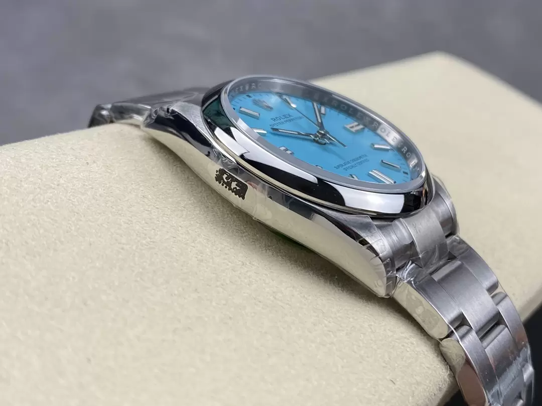 VS공장 롤렉스 오이스터 퍼페츄얼 터콰이즈 다이얼 돔베젤 36mm 오이스터 126000 상세 이미지 6