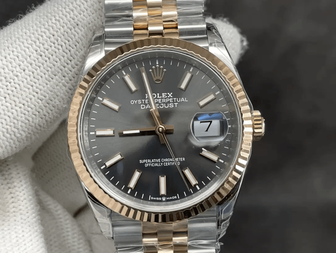 VS공장 롤렉스 데이저스트 그레이 다이얼 36mm 로즈골드 콤비 상세 이미지 5