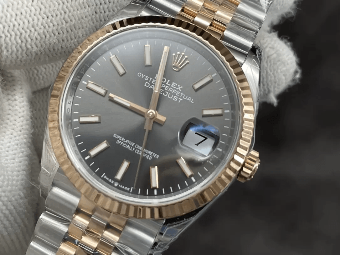 VS공장 롤렉스 데이저스트 그레이 다이얼 36mm 로즈골드 콤비 상세 이미지 6