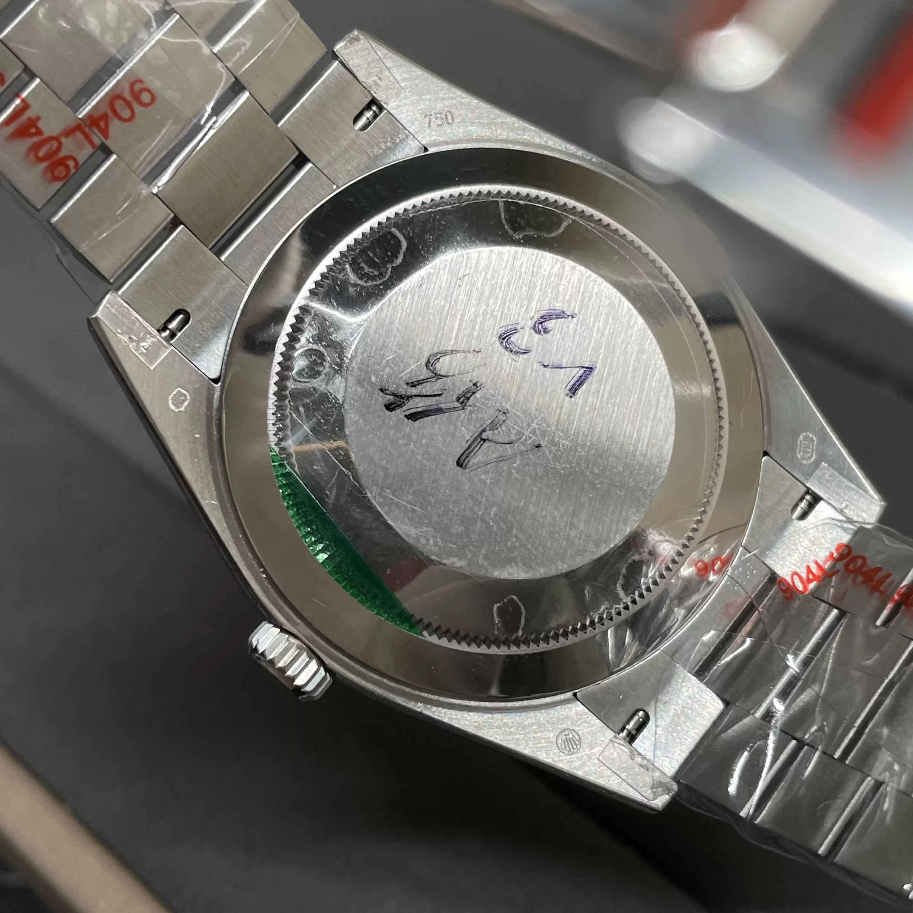 GM공장 V3 롤렉스 데이데이트 메테오 다이아 다이얼 바게트 다이아 베젤 m228236 상세 이미지 9