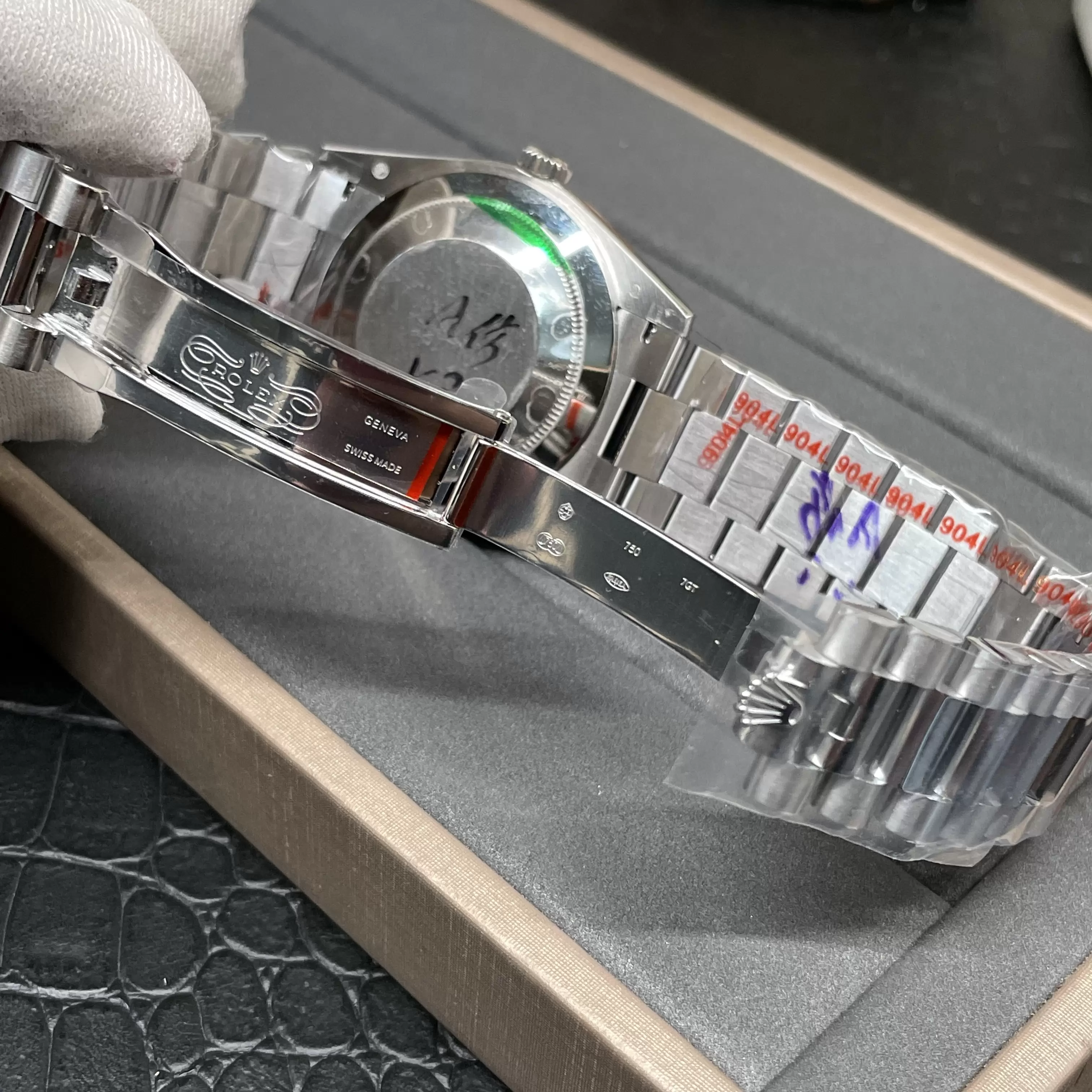 GM공장 V3 롤렉스 데이데이트 메테오 다이아 다이얼 바게트 다이아 베젤 m228236 상세 이미지 10