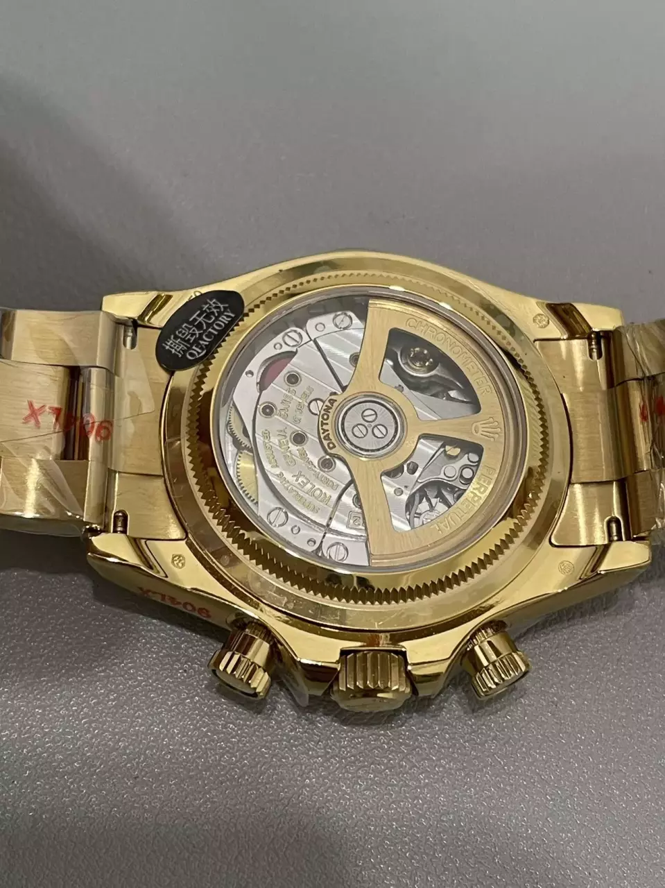 QF공장 롤렉스 코스모그래프 롤렉스 데이토나 르망24 100주년 옐로우 골드 126529LN 상세 이미지 10