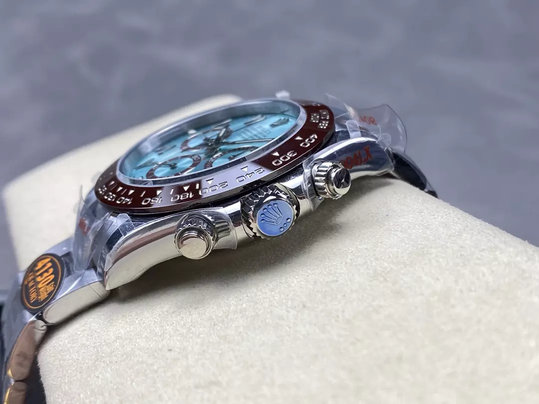 QF공장 롤렉스 코스모그래프 데이토나 플래티넘 아랍 다이얼 화이트 골드 금통 m126506 상세 이미지 7