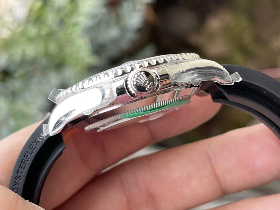 KF공장 롤렉스 요트마스터 로즈골드 금통 레인보우 다이아 베젤 M126679SABR 상세 이미지 9