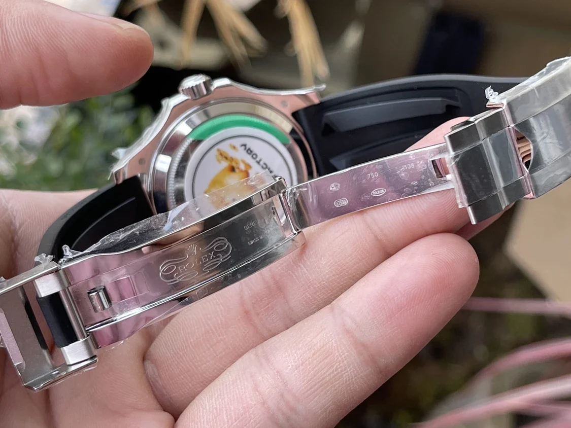 KF공장 롤렉스 요트마스터 로즈골드 금통 레인보우 다이아 베젤 M126679SABR 상세 이미지 10