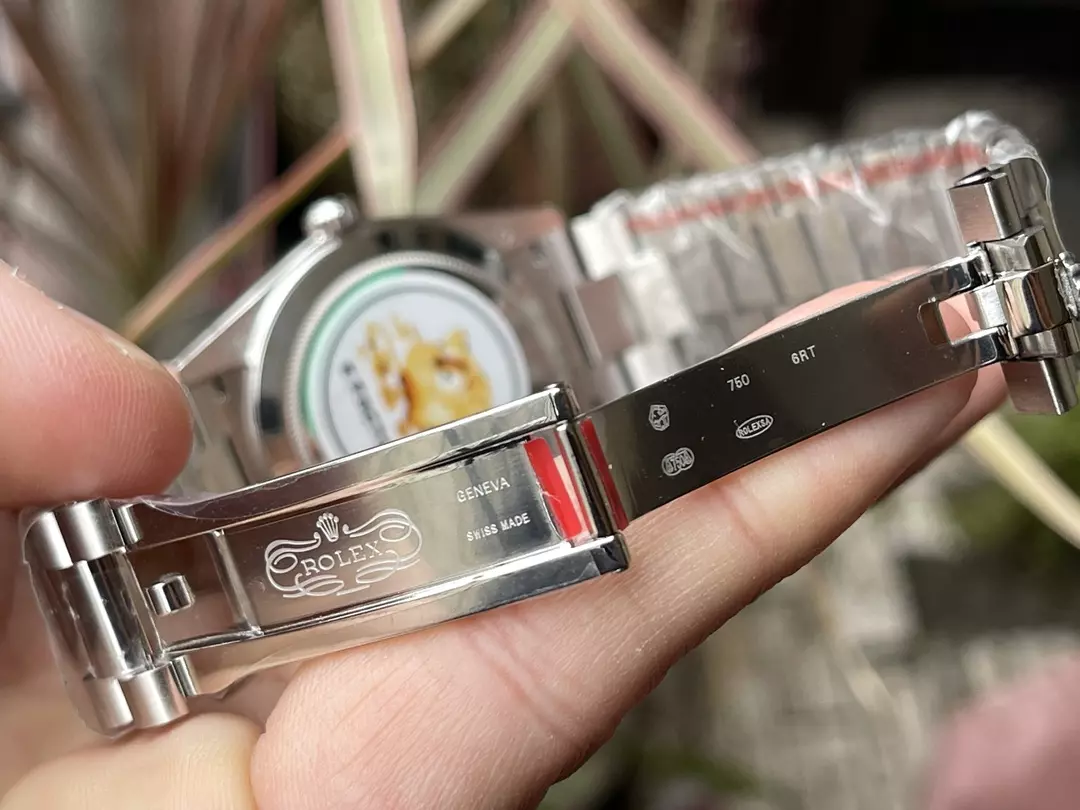 KF공장 롤렉스 데이데이트 청판 다이얼 화이트 골드 금통 40mm 228239 상세 이미지 10