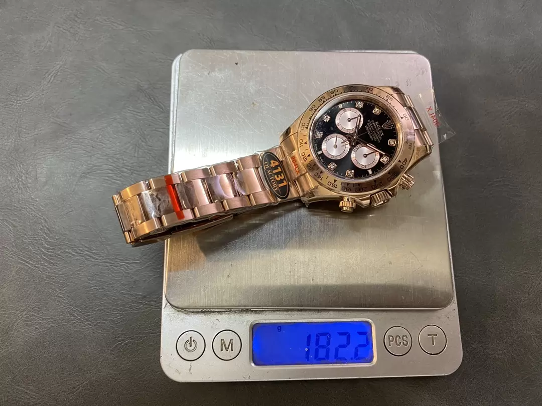 QF공장 롤렉스 코스모그래프 데이토나 블랙 8P 다이얼 로즈골드 금통 m126506 상세 이미지 2