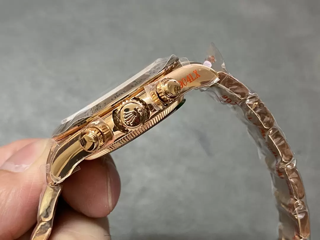 QF공장 롤렉스 코스모그래프 데이토나 블랙 8P 다이얼 로즈골드 금통 m126506 상세 이미지 8