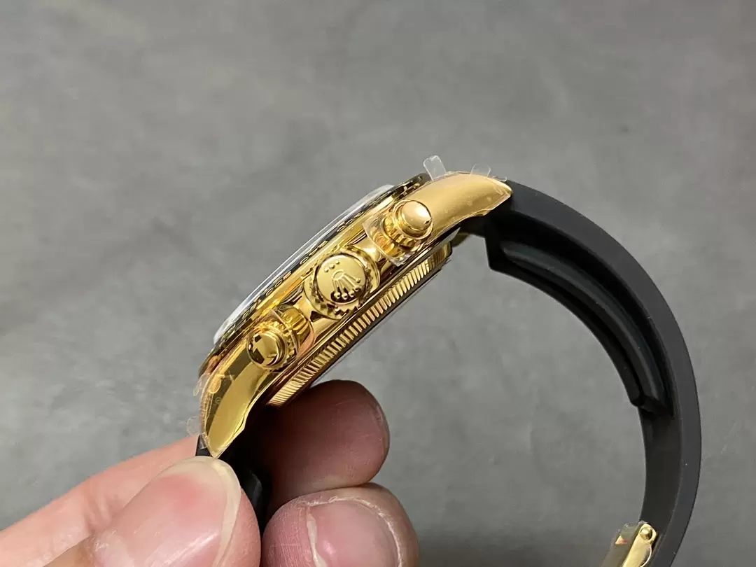 QF공장 롤렉스 코스모그래프 데이토나 샴폐인 다이얼 옐로우골드 금통 러버밴드 m126518 상세 이미지 8