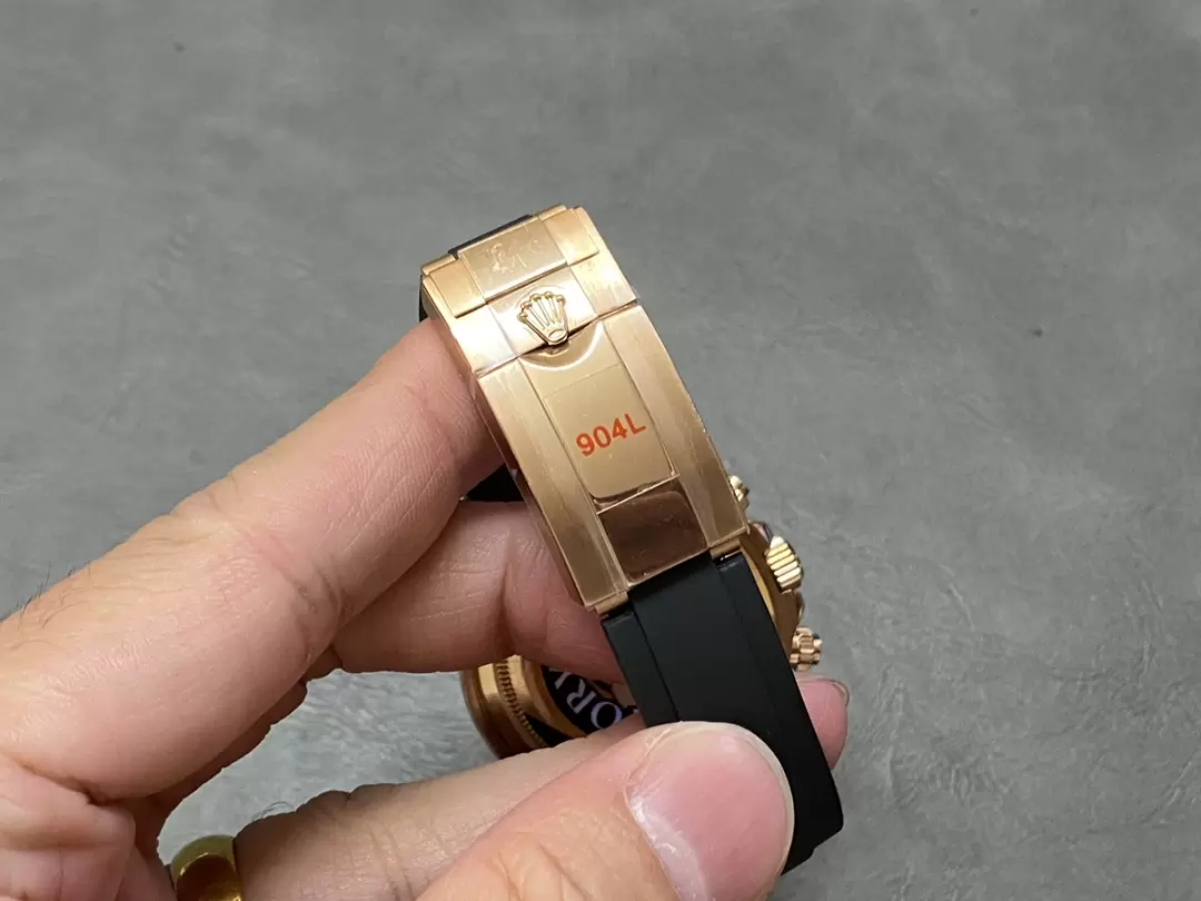 QF공장 롤렉스 코스모그래프 데이토나 썬더스트 다이얼 로즈골드 금통 러버밴드 m126515 상세 이미지 10