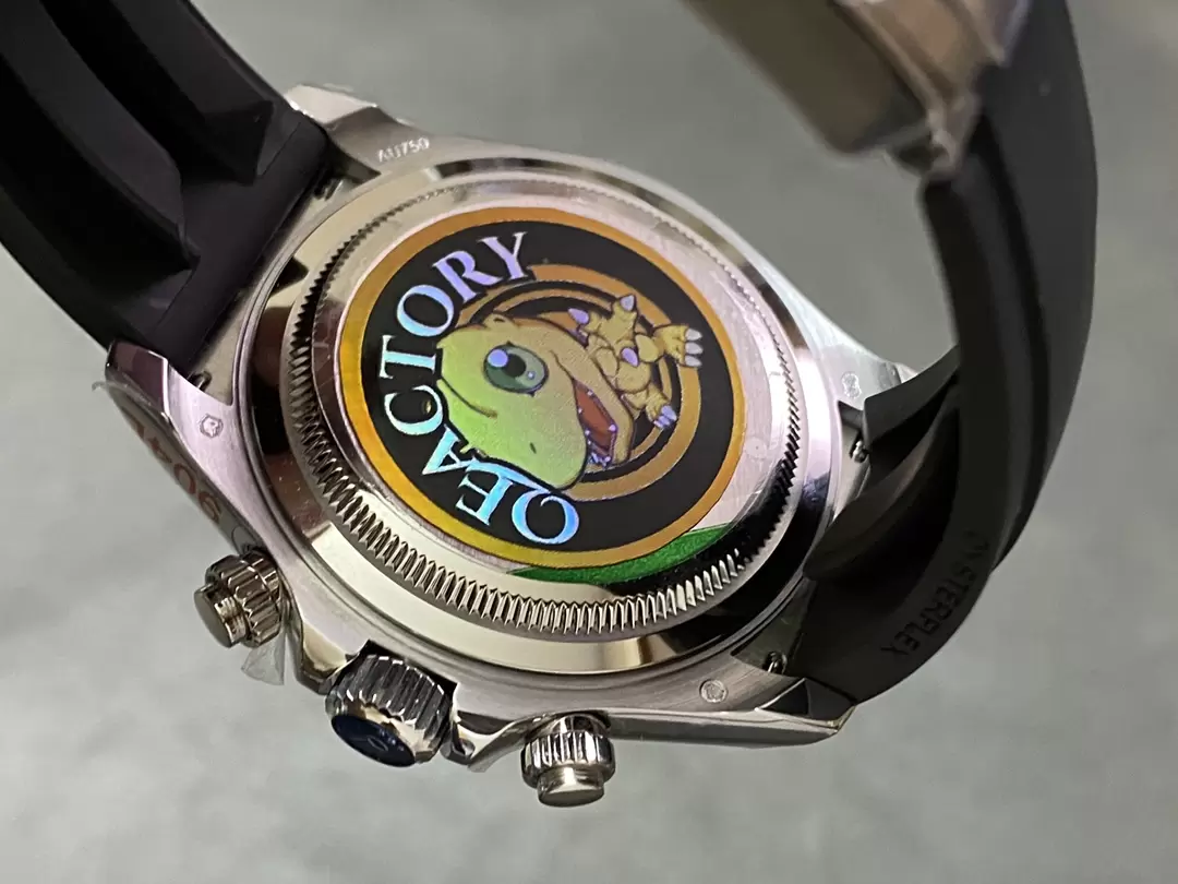 QF공장 롤렉스 코스모그래프 데이토나 고스트 다이얼 러버밴드 m126519 상세 이미지 8