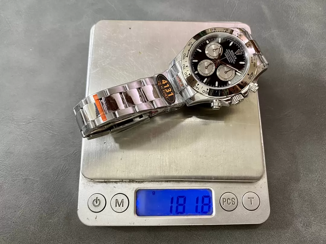 QF공장 롤렉스 코스모그래프 데이토나 블랙 다이얼 m126509 상세 이미지 2