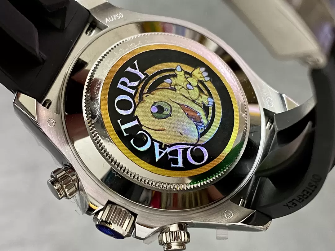 QF공장 롤렉스 코스모그래프 데이토나 M126519LN-0006 검판 8P 다이얼 상세 이미지 9