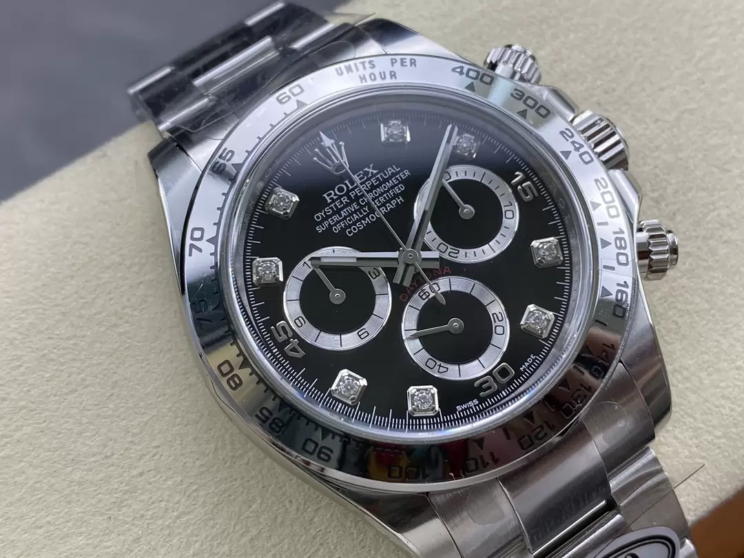 클린공장 롤렉스 데이토나 크로노그래프 검판 다이얼 8P다이 SS 브레이슬릿 40mm 116509 상세 이미지 3