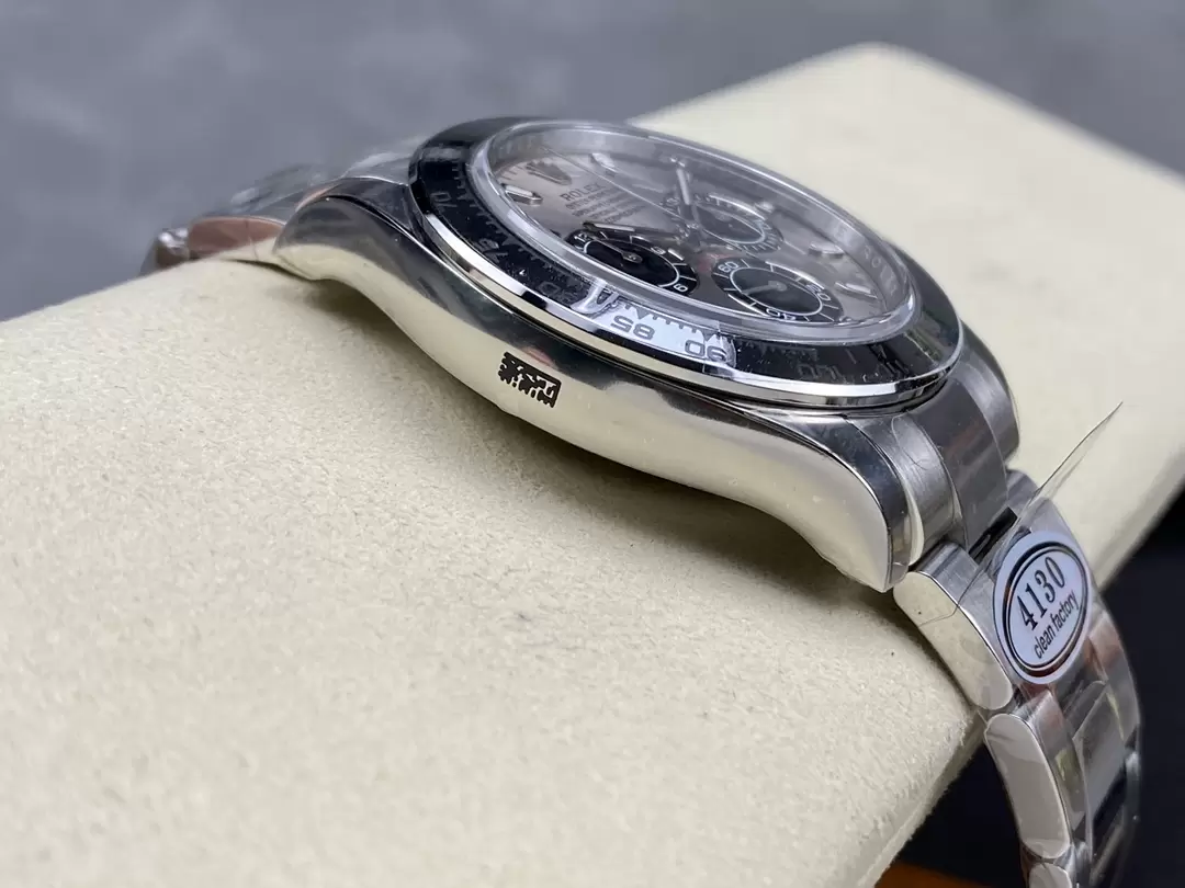 클린공장 롤렉스 데이토나 크로노그로프 실버 다이얼 바인덱스 SS 브레이슬릿 40mm 116519 상세 이미지 7